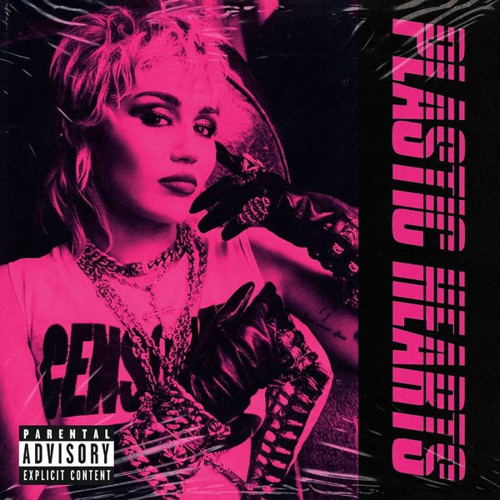 Miley Cyrus Plastic Heartswide Physical- Explicit Plak