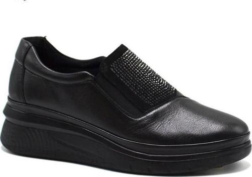 24322147K DOLGU TABAN ORTOPEDİK KADIN DERİ AYAKKABI