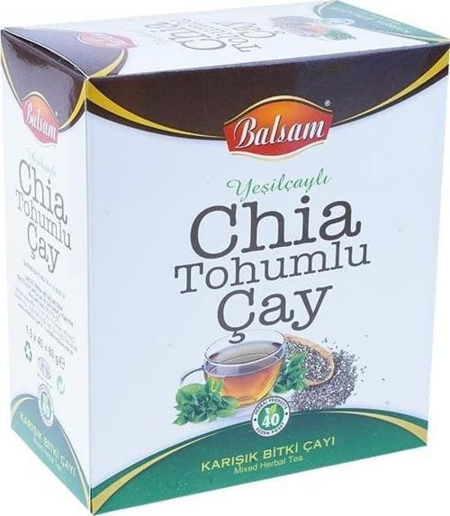 Chia Tohumlu Çay 40'Lı Süzen Poşet