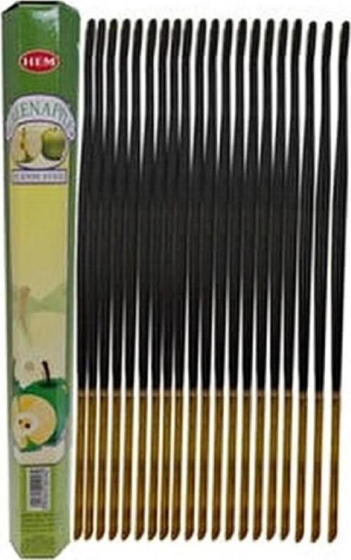 Tütsü Green Apple - Yeşil Elma Kokulu 20 Çubuk Tütsü