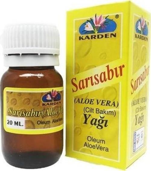 Sarı Sabır Aloe Vera Yağı 20Ml