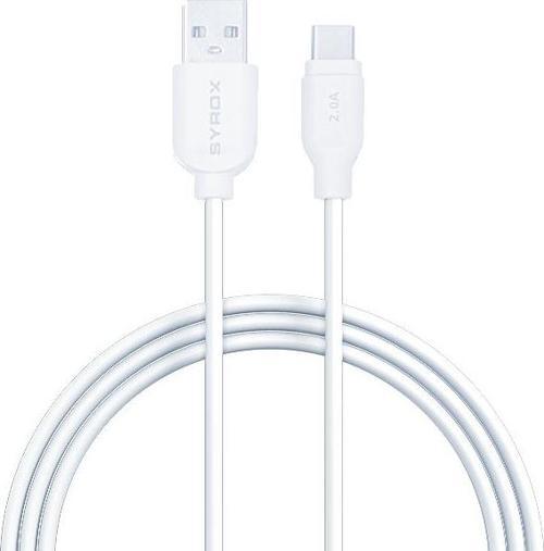 C71 2.0A 1mt USB-A - Type-C Şarj & Data Kablosu - Beyaz