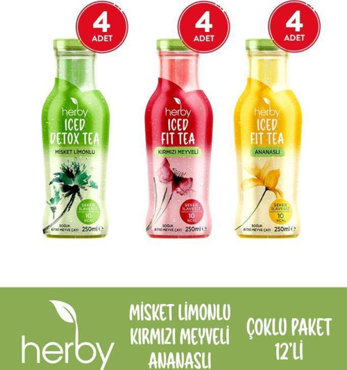Soğuk Çay Şeker İlavesiz 12'li Deneme Paketi