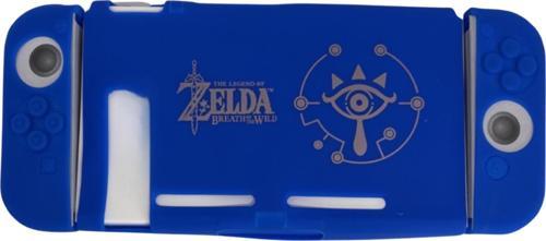 Switch Silikon Kılıf Joy-con Koruyucu Kılıf Zelda Desenli Mavi