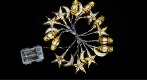 2m 10 Led Fişli Gün Işığı Ramazan Led Işık Mz6200-243