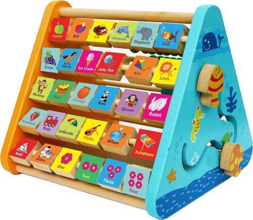 of Wood Oxford TOWO Montessori Ahşap Oyuncaklar Çocuk Aktivite Küpü Okul Öncesi Eğitim Öğrenme
