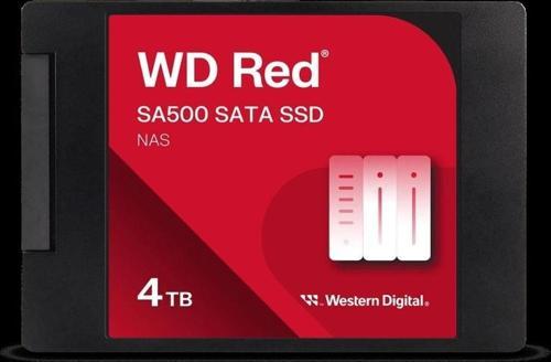Wd Red Sa500, Wds400t2r0a, 4tb, 560/530, Server Ve Nas İçin Enterprise, 2,5&quot; Sata, Ssd