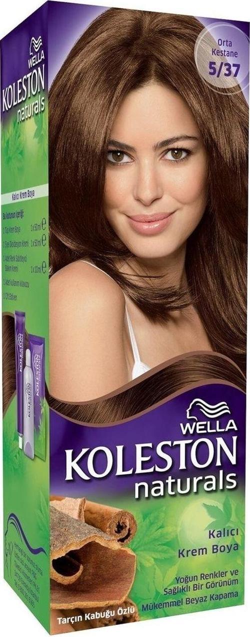 Koleston Naturals Saç Boyası 5/37 Orta Kestane