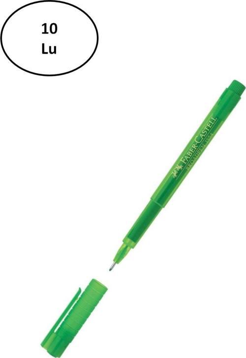 Broadpen 1554 Yeşil ADEL.5020155467 Faber Castell 10'lu