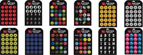 Çanta Rozeti Vt653 20'li