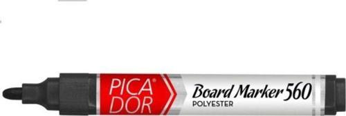 Picador Tahta Kalemi 560 Yuvarlak Uç Siyah