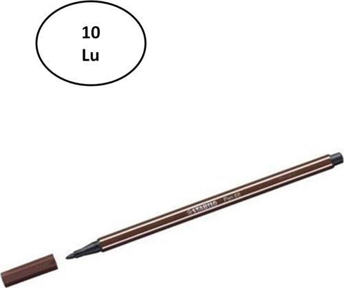 Umut Stabilo Pen 68 Kahverengi 68/45 10'lu