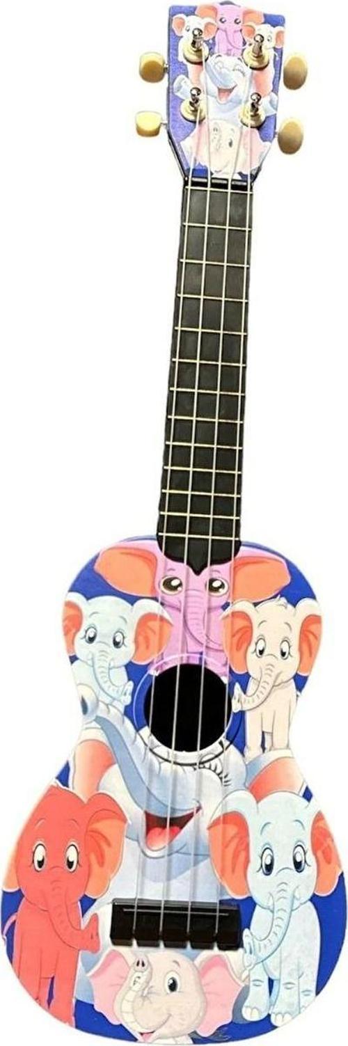 Hawiian Soprano Fil Desenli Komposit Ukulele