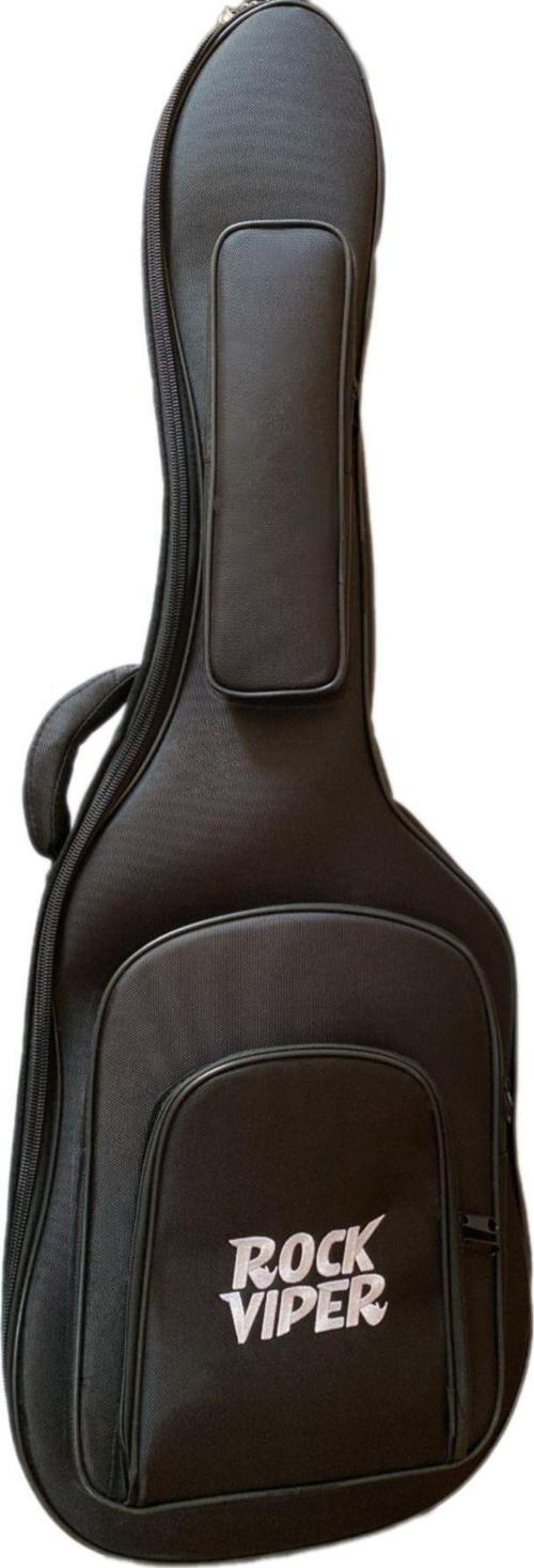 Siyah Profesyonel Kalın Pedli Elektro Gitar Kılıfı