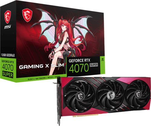 RTX 4070 Super Gaming X Slim MLG 12G 192 Bit GDDR6X 12 GB Ekran Kartı