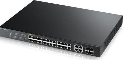 GS1920-24HP V2 24 Port 100/1000 + 4xDualSFP L2 Yönetilebilir Hybrid Nebulaflex Poe Switch
