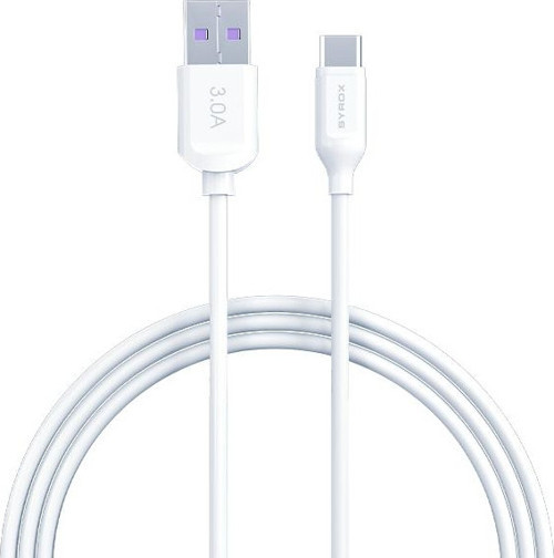 C109 Eko 3.0A 18W 1mt USB-A - Type-C Şarj & Data Kablosu - Beyaz