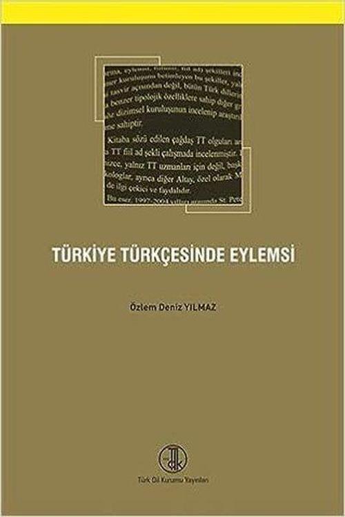 Türkiye Türkçesinde Eylemsi