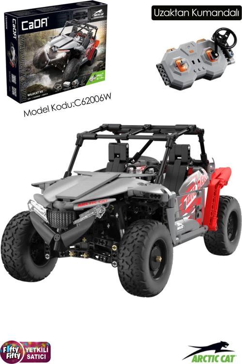 Cada ARCTIC CAT Wildcat XX -C62006W (686 Parça) Uzaktan Kumandalı Oyuncak Yapım Seti
