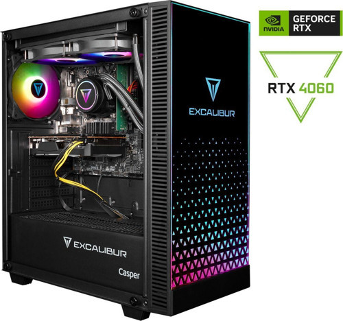 Excalibur E65H.127F-Exb0X-0Rd Intel İ7 12700F 64Gb Ram 2Tb Ssd Rtx4060 Dos Gamıng Sıvı S