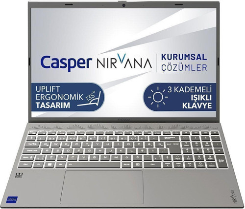 Nirvana C650.1255-Ef00R-G-F Intel Core İ7-1255U 64Gb Ram 1Tb Nvme Ssd Gen4 W11 Pro 15.6" Laptop
