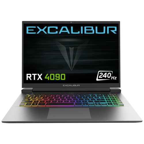 Excalibur G911 i9-14900HX 64GB 2TB RTX4090 16GB 240Hz 16" Freedos Gaming Laptop G911.1490-EX90X-D