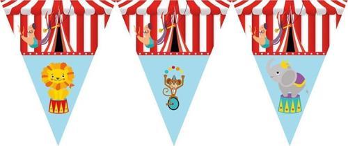 Tsr8795 Balonevi, Sirk Kağıt Bayrak Seti