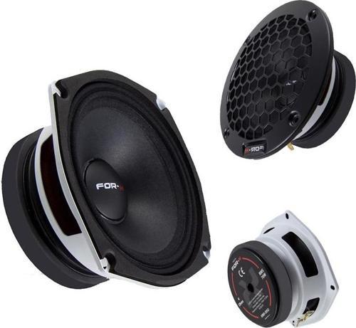 For-X Xmd-3052 13 Cm 180W 80W Rms Beyaz Mıdrange Oto Hoparlör