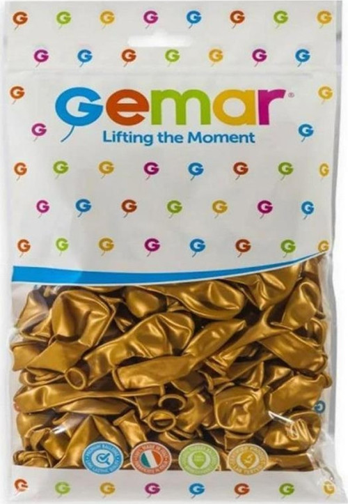 Gm-110-39 Metalik Balon Altın Renk -Dinamik Oyuncak