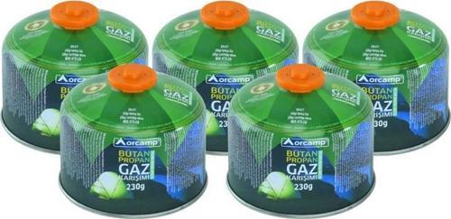 230 Gram Gaz Kartuşu 5 Adet KTS-230 ORC-082-A2