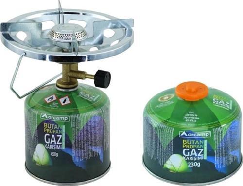 Kamp Ocak Seti-450 gr Tüp K-500-450+Tüp KTS-230 ORC-024-B1