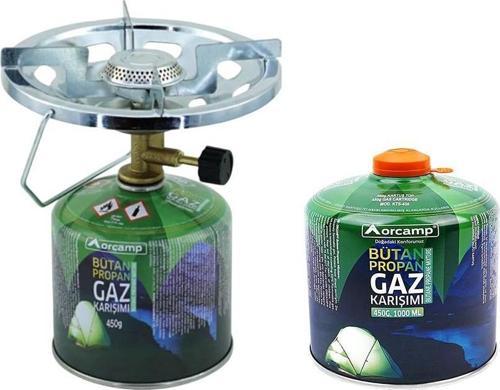 Kamp Ocak Seti-450 gr Tüp K-500-450+Tüp KTS-450 ORC-024-A1