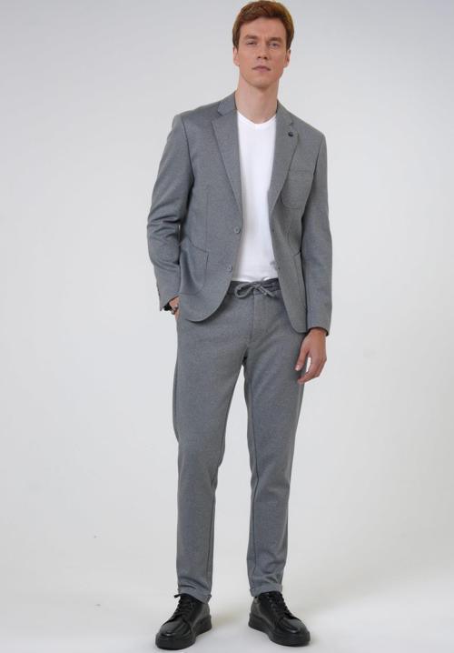 Slimfit Düz Takım Elbise