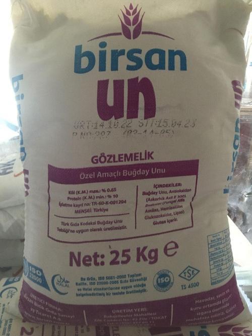 Zile Un 25 Kg Özel Amaçlı Buğday Unu - Gözlemelik