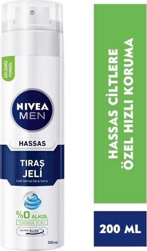 NIVEA Hassas Tıraş Jeli 200ml