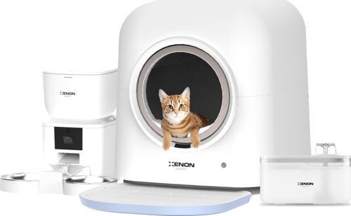 Akıllı Pet Çift Hazneli Mama Kabı Seti 3'lü