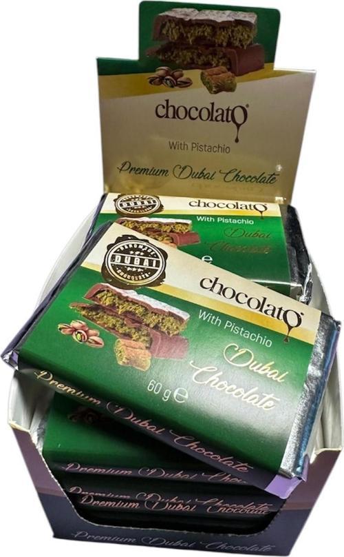 Dubai Çikolatası 60 gram 12'li paket