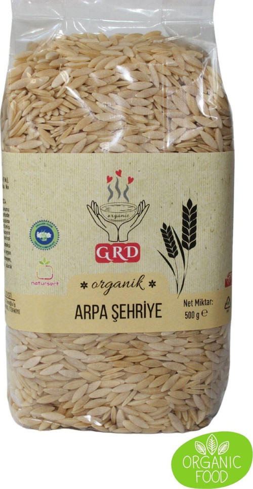 Organik Arpa Şehriye 500 Gr