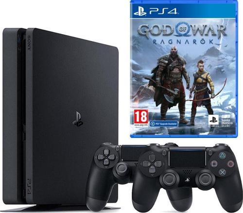 Playstation 4 Slim 500 Gb + 2. Ps4 Kol + Ps4 God Of War Ragnarok