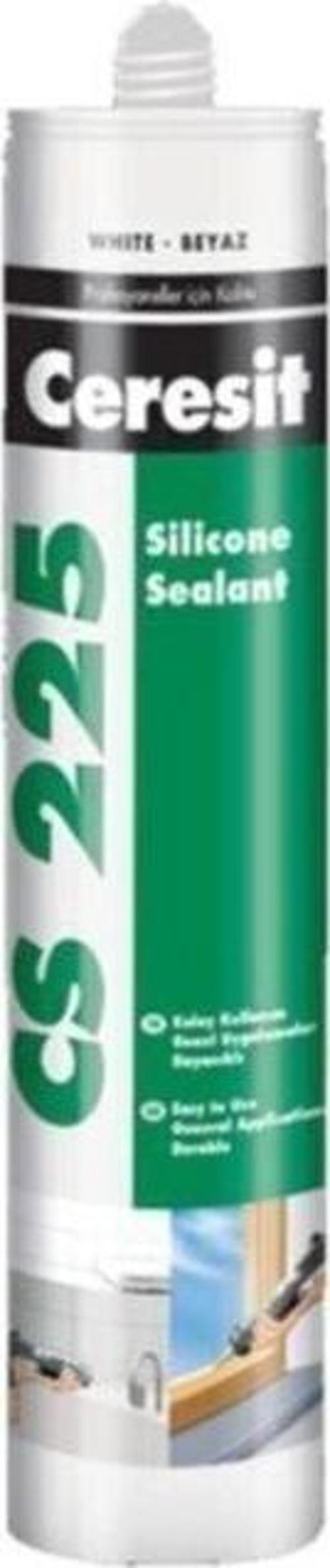 Cs 225 Beyaz Silikon Mastik 280 Gr