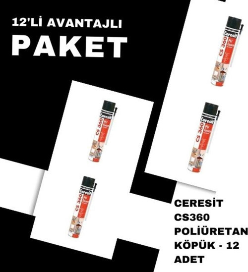 Cs360 Poliüretan Köpük - 12 Adet