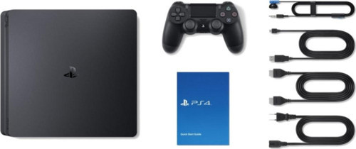 Playstation 4 Slim 500 GB + PS4 GTA 5 + PS4 God Of War