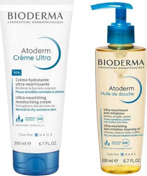 Atoderm Cream 200ml + Shower Oil 200ml Set