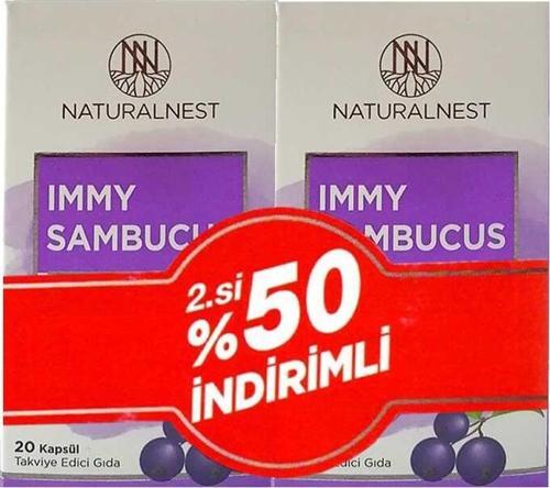 Immy Sambucus 2x20 Kapsül