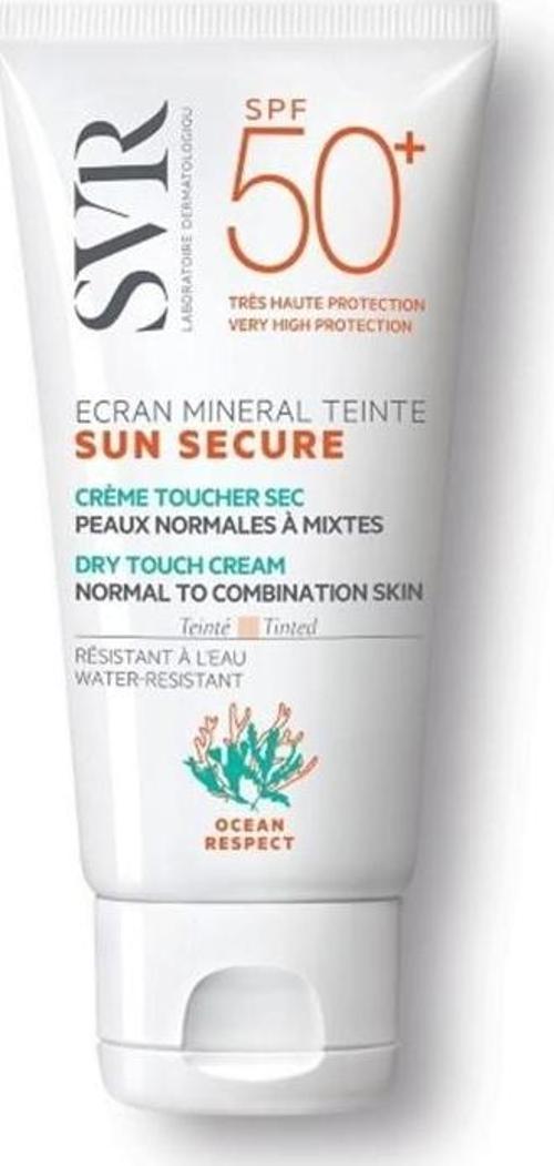 Ecran Sun Secure Tinted Mineral Dry Touch Cream SPF50 60g