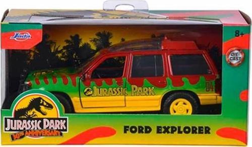Oyuncak Jada Jurassic World 1993 Ford Explorer 1:32 Jurassic Park 30. Yıldönümü Ford Explorer Model Araba 2532520