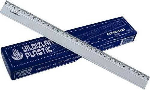 Standart Cetvel Plastik 30 CM (24 Lü Paket)