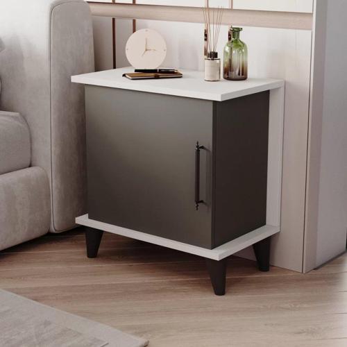 Home Enda Adela Raflı Modern Komodin Antrasit