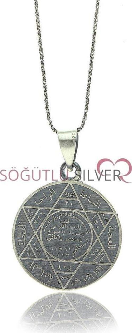 Hz Süleyman mührü kolye