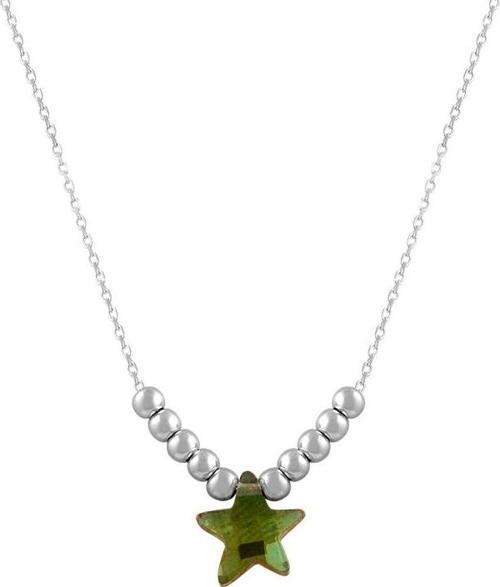 Mistik topaz taşlı yıldız kolye 